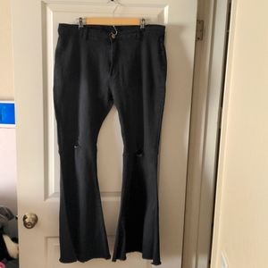 Black Distressed Jeans XXL